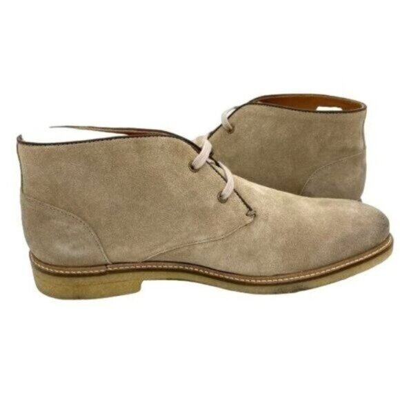 Bloomingdale\'s Suede Leather Chukka Boots Men\'s Size 10 New